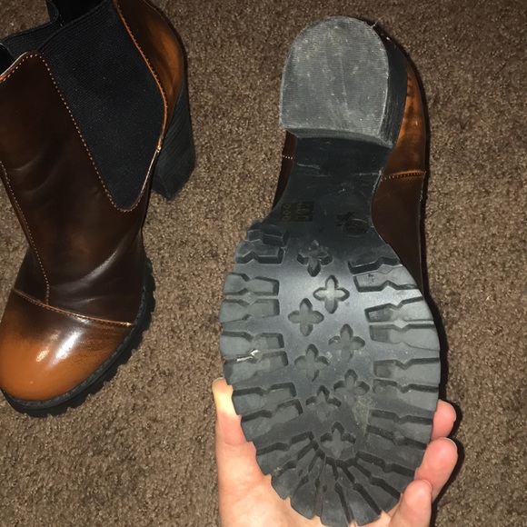 Nasty gal: Shoe Cult-high heeled ombré boots - Picture 2 of 10